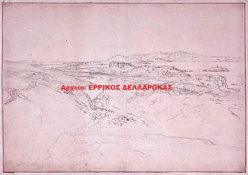 1835 Naxos (άποψη απο Αγ. Χρυσόστομο)