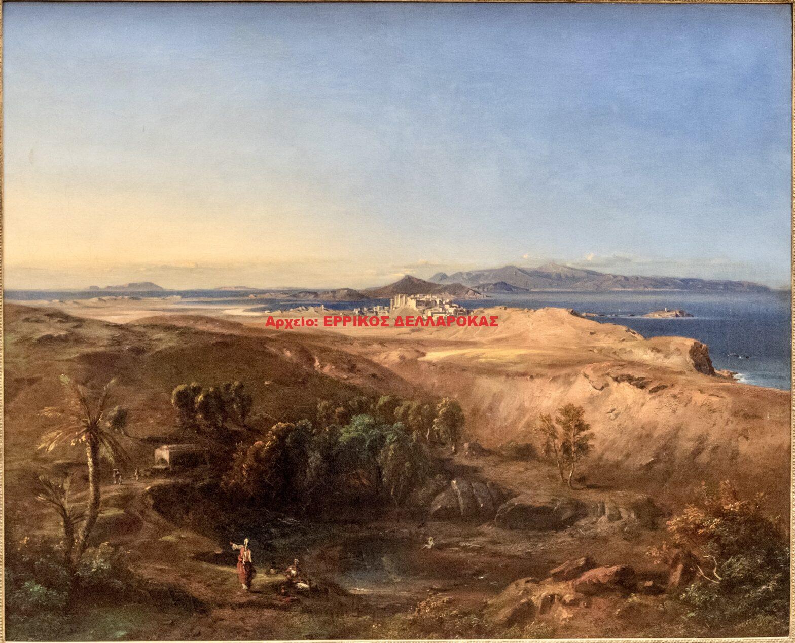 1845 Naxos (άποψη απο Αγ. Χρυσόστομος)