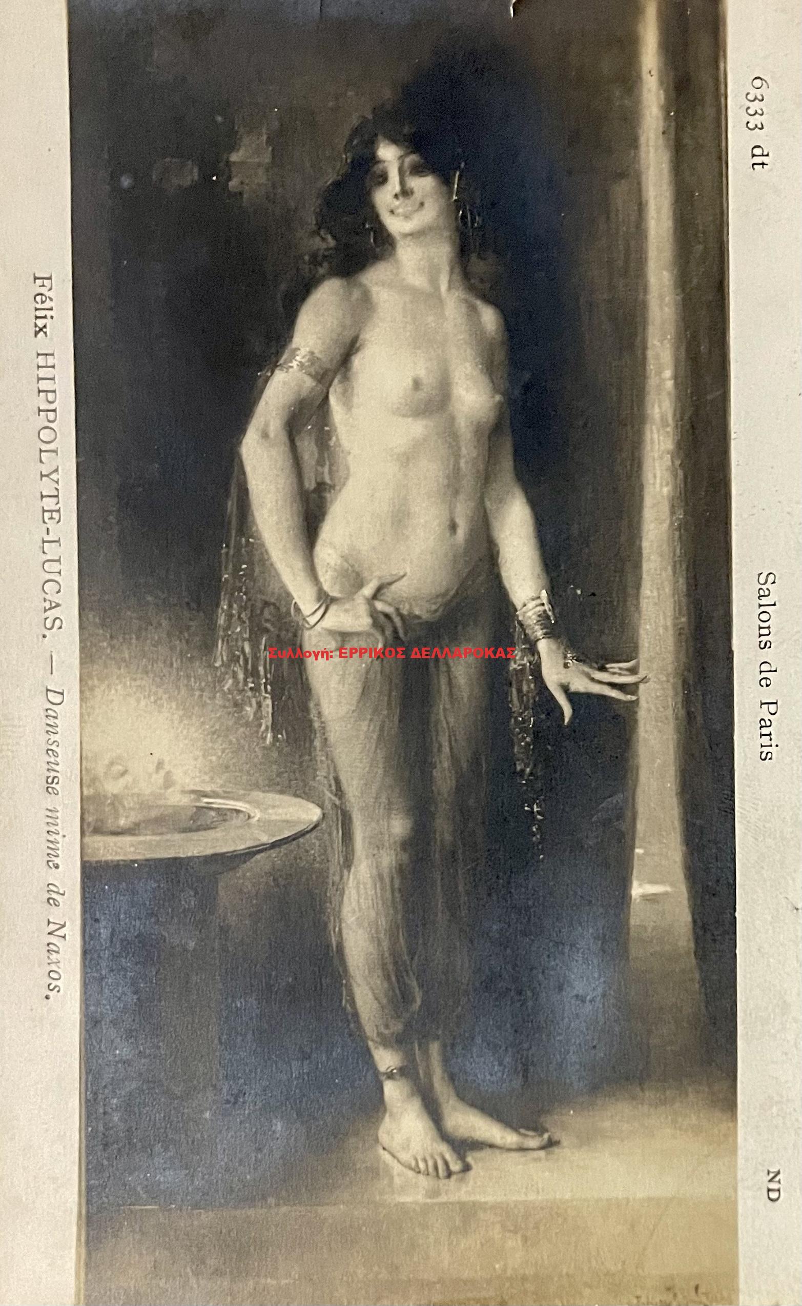 1915 Danseuse mime de Naxos.