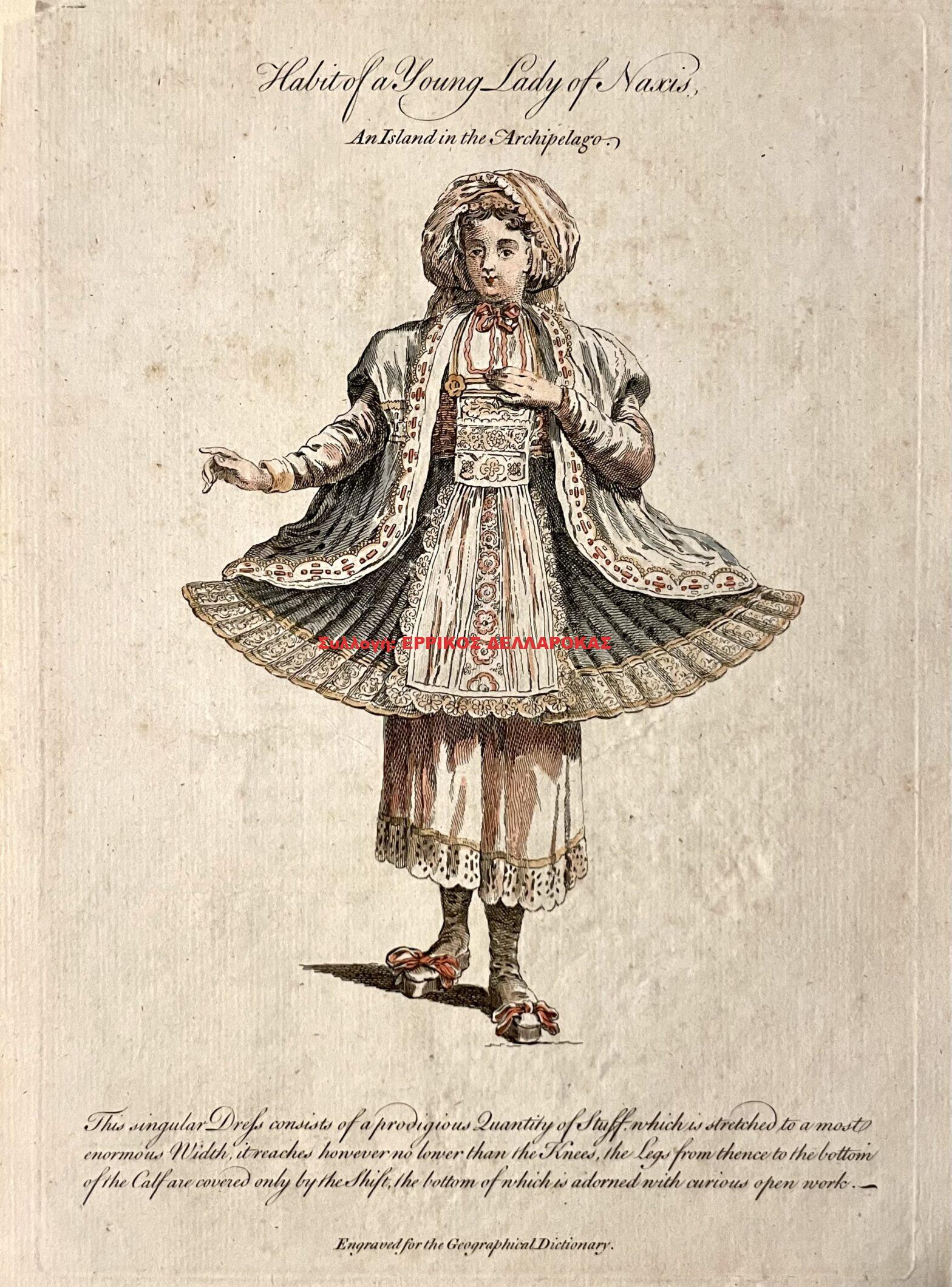1759 HABIT OF A YOUNG LADY OF NAXIS