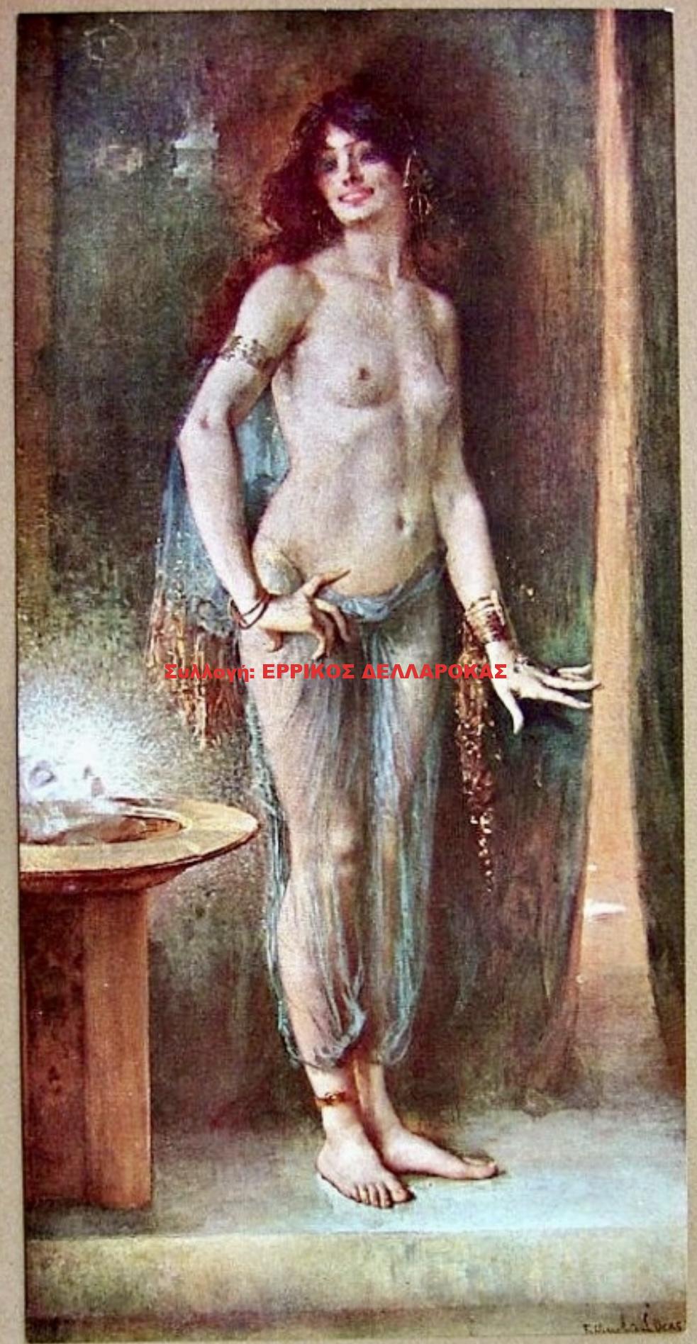 1915 Danseuse mime de Naxos.