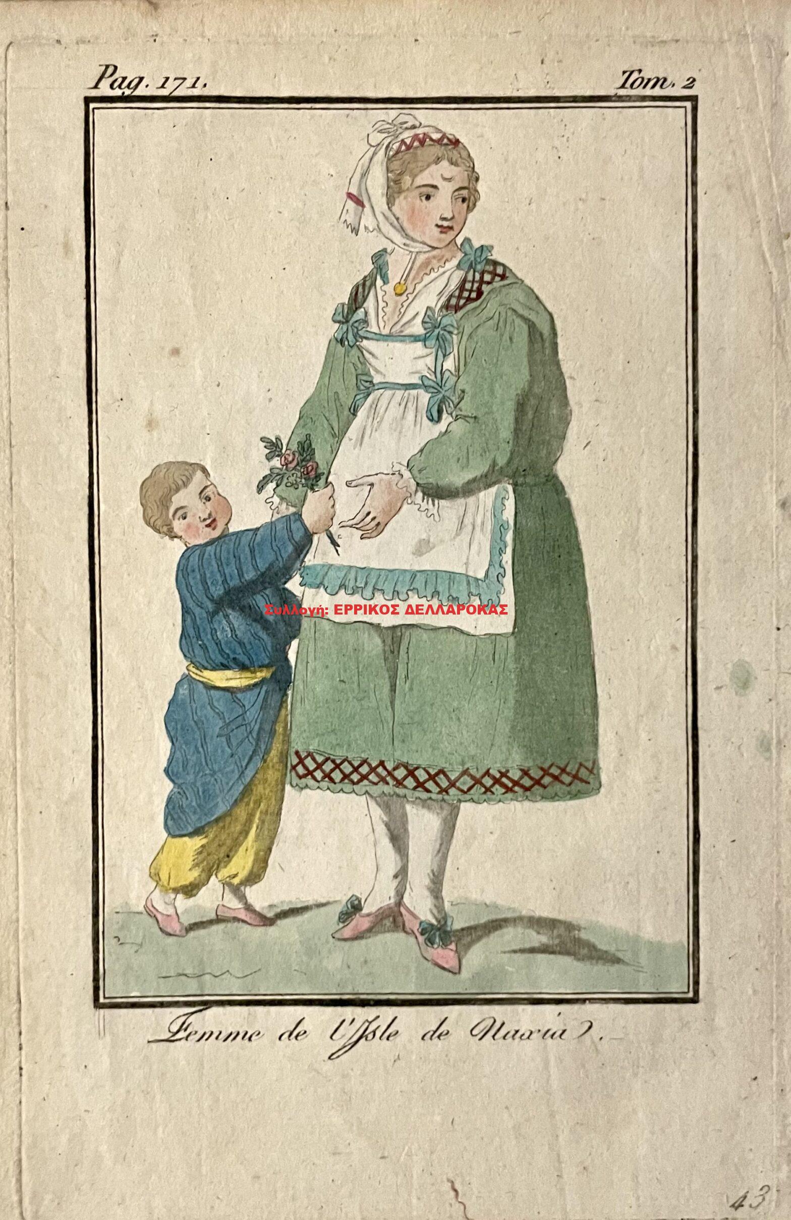 1784 Femme de l’ isle de Naxia