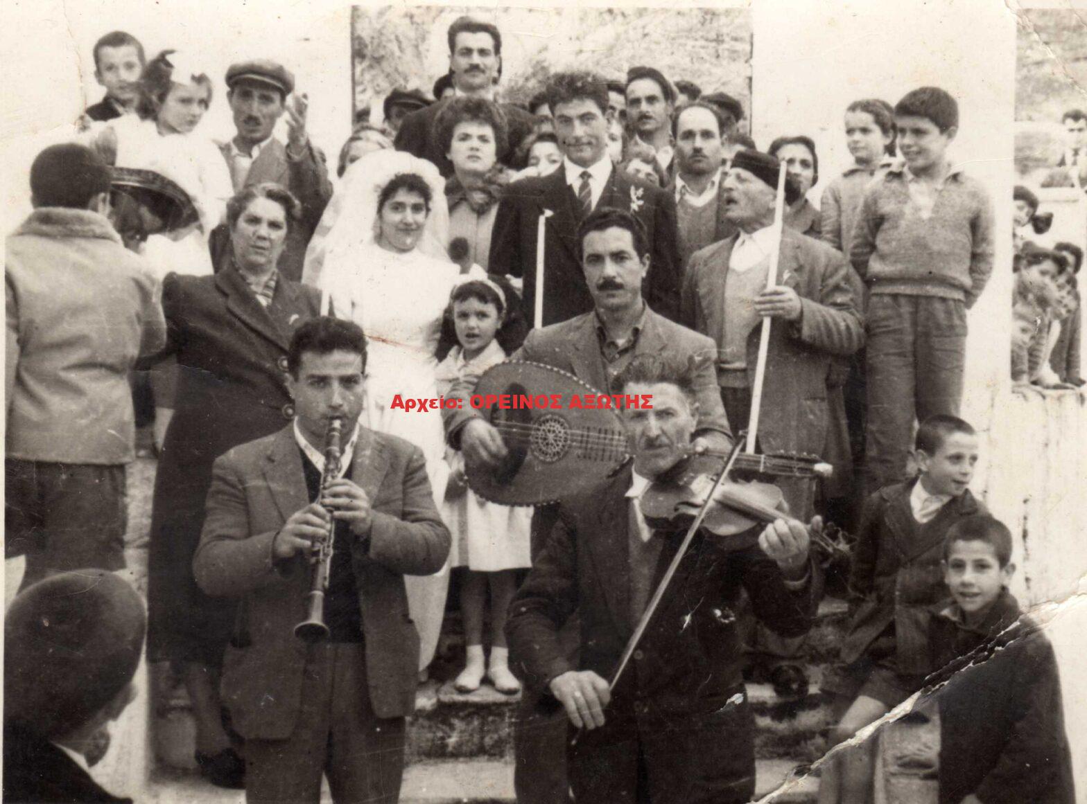 1960 γάμος στην Κόρωνο