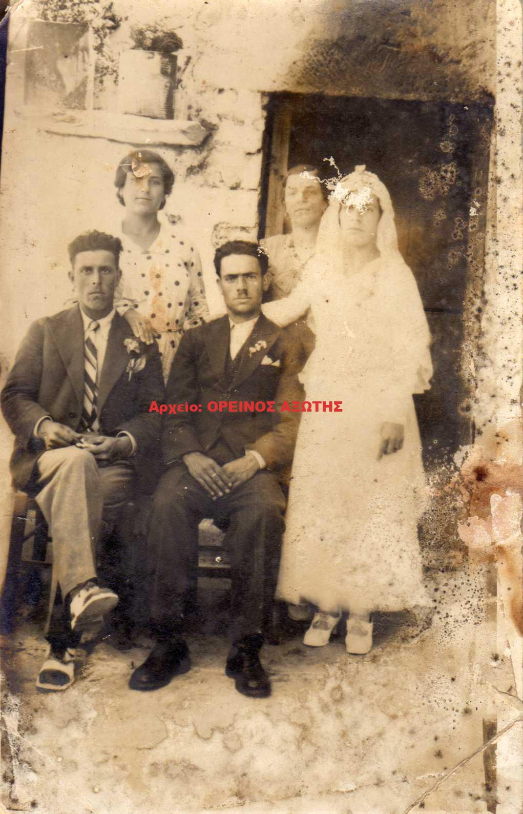 1945 γάμος στην Κόρωνο