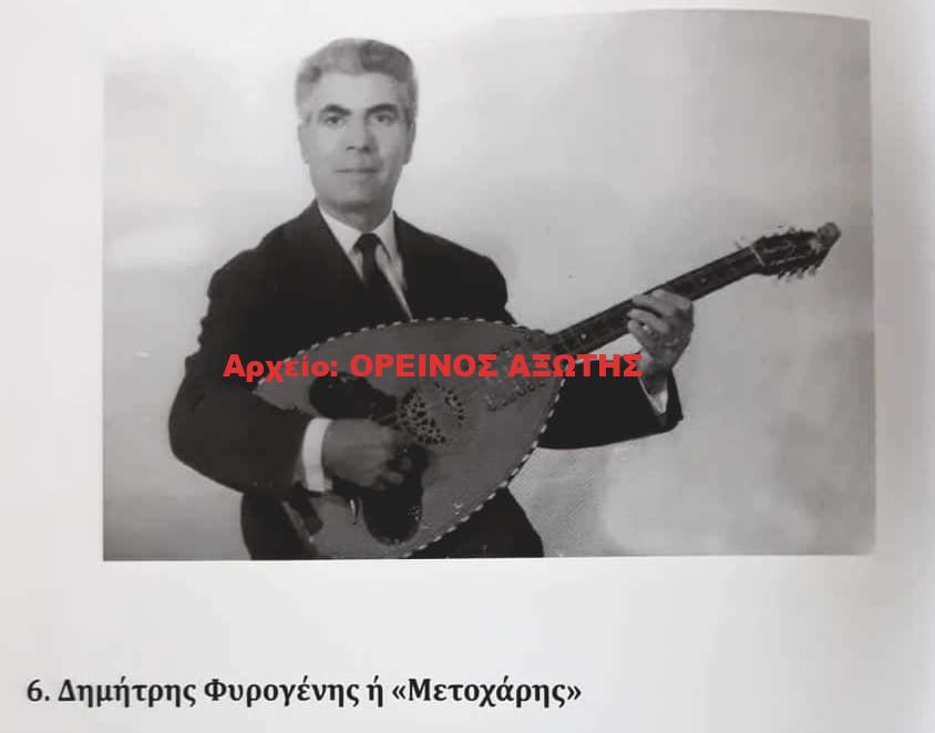 Φυρογένης Δημήτριος (Μετοχάρης), ο μεγάλος Ναξιώτης λαουτιέρης