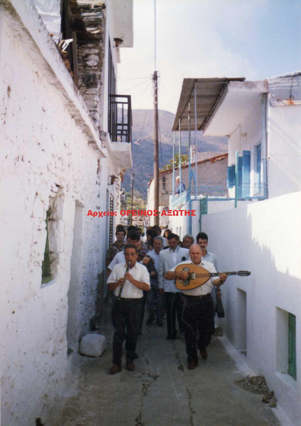 1985 γάμος στην Κόρωνο
