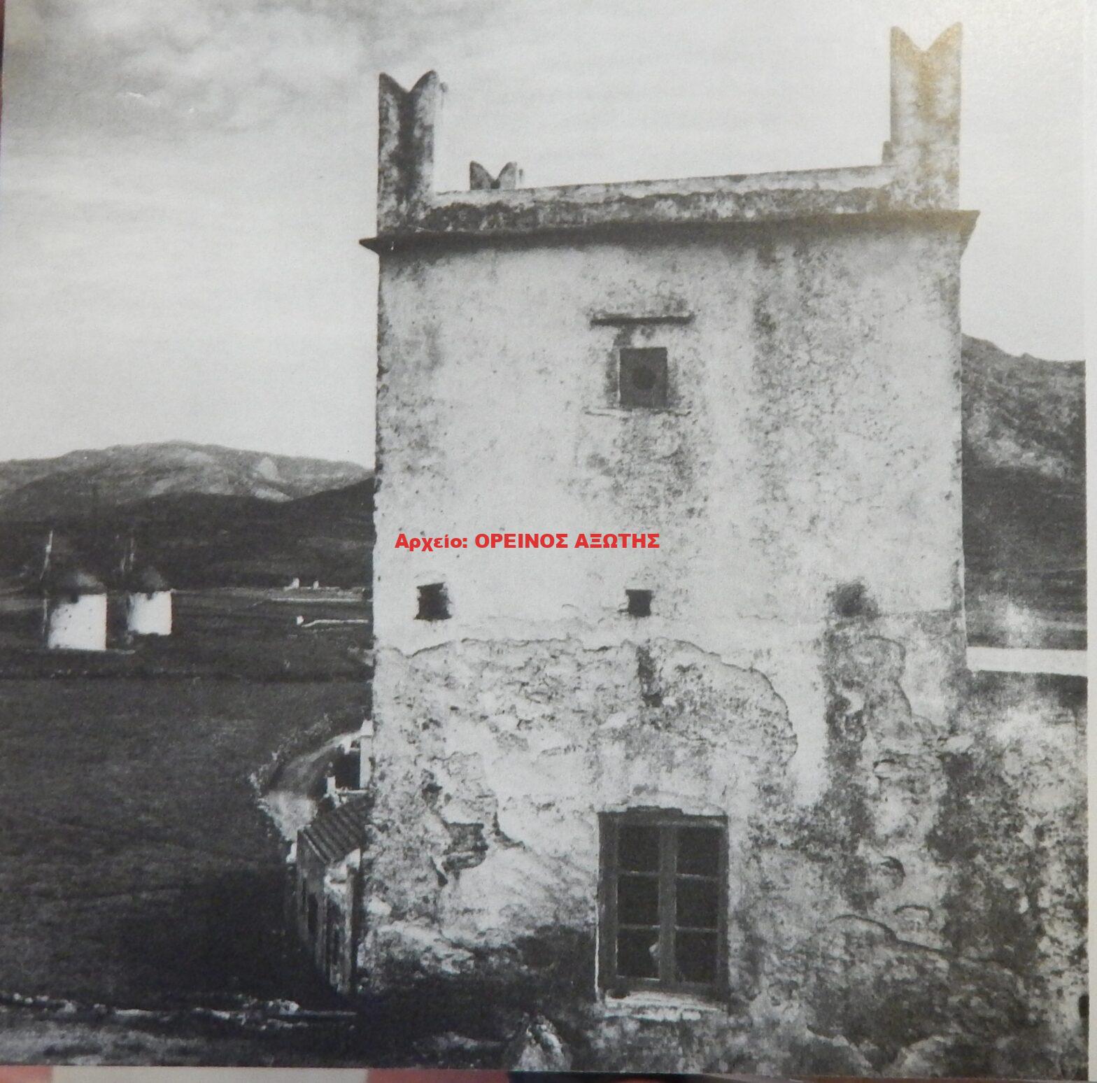 1960 περιστεριώνας στον Πύργο Μιλλί – Γάσπαρι στο Σαγκρί