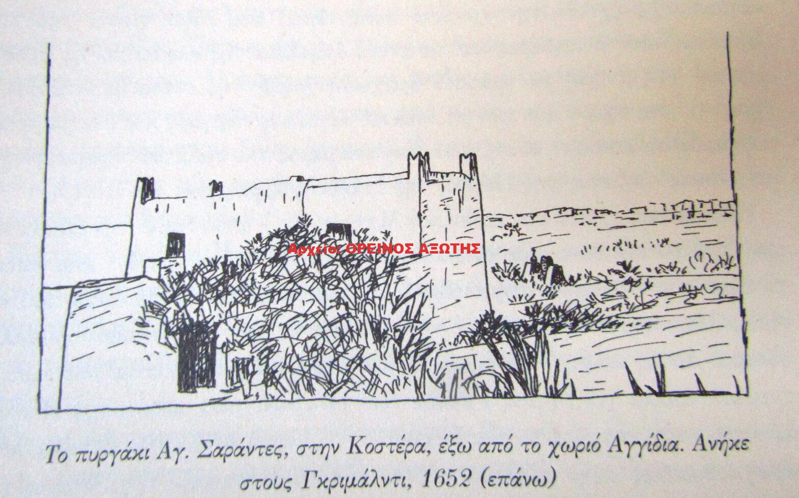 Πυργάκι Κοστέρας στ’ Αγγίδια