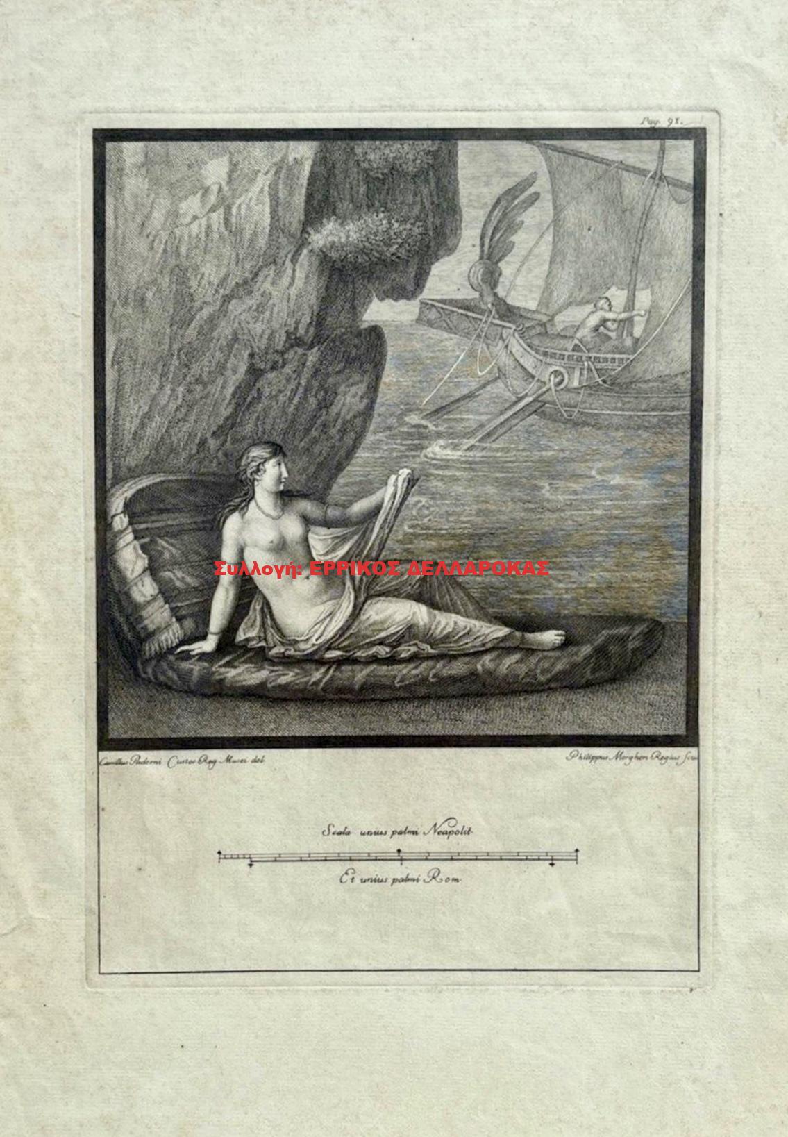 1757 ARIADNE ABANDONED BY THESEUS