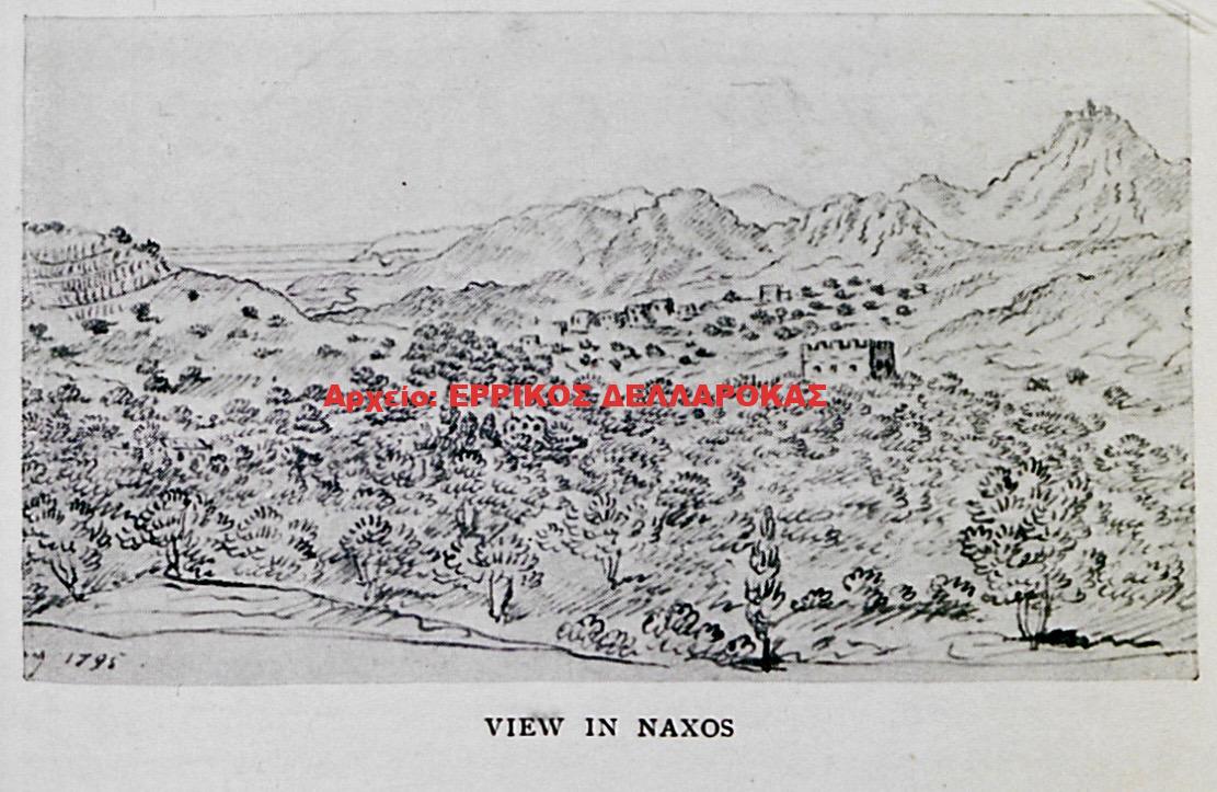 1795 VIEW IN NAXOS